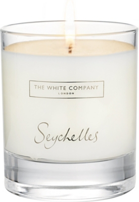 THE WHITE COMPANY - Seychelles signature candle 140g | Selfridges.com