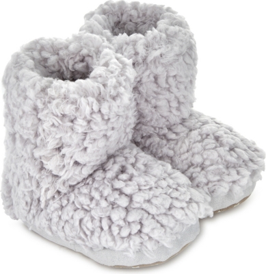 white company slipper boots