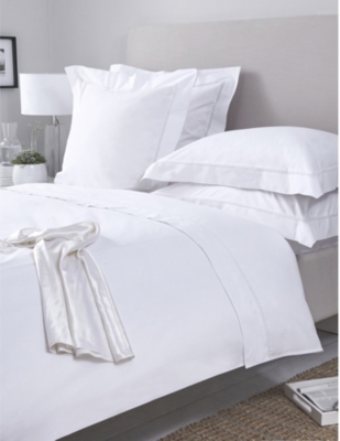 The White Company Seville Double Duvet Cover Selfridges Com