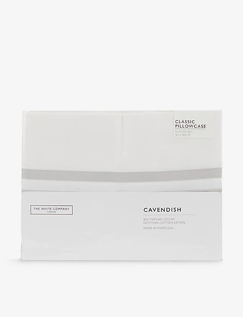 THE WHITE COMPANY: Cavendish Classic cotton pillowcase