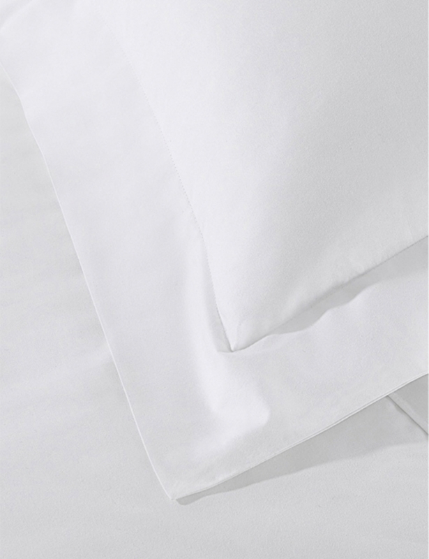 Essentials egyptian-cotton standard pillowcase 50x75cm