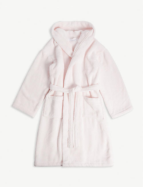 THE LITTLE WHITE COMPANY: Whisper hydrocotton robe 5-12 years