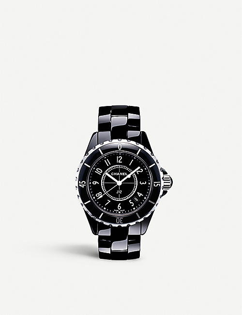 CHANEL: H0682 J12 33mm high-tech ceramic and steel watch