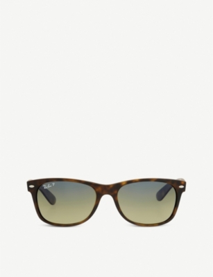 Ray Ban Rb2132 Tortoiseshell New Wayfarer Sunglasses Selfridges Com