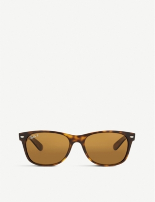 Ray Ban Rb2132 New Wayfarer Tortoiseshell Sunglasses Selfridges Com