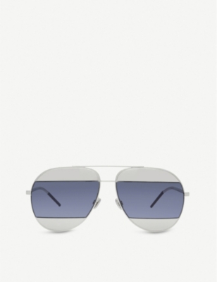 Dior split sales aviator sunglasses