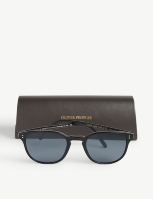 OLIVER PEOPLES: Ov5219s Fairmont Sun round frame sunglasses