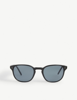 OLIVER PEOPLES: Ov5219s Fairmont Sun round frame sunglasses