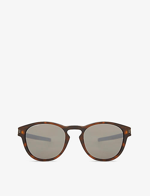 OAKLEY: Latch PRIZM OO9265 round-frame sunglasses