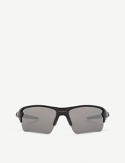 OAKLEY: Oo9188 Flak 2.0 XL rectangle-frame sunglasses