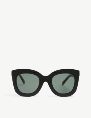 Celine Cl4005fn Cat-eye Sunglasses In Black
