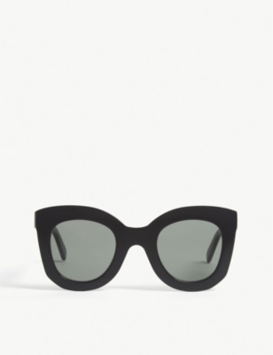 CELINE CELINE WOMEN'S BLACK CL4005IN SUNGLASSES,20111040