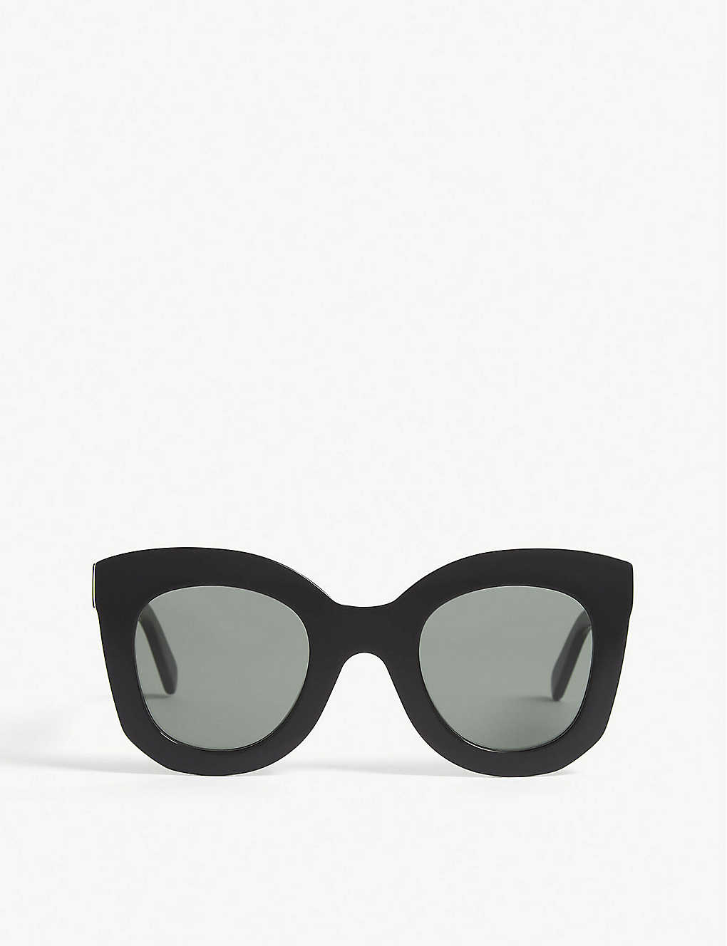 Shop Celine Women's Black Cl4005in Sunglasses