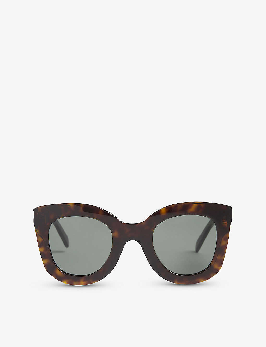 Celine Cat-eye Framed Sunglasses In Brown
