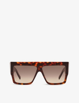 CELINE: CL40092I acetate square-frame sunglasses