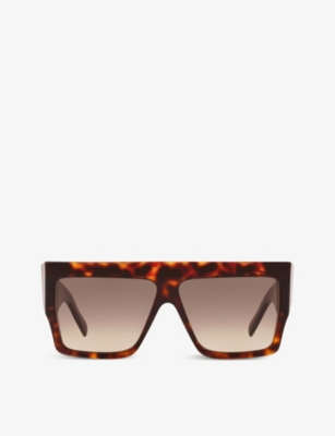 Celine bold flat shop top acetate sunglasses