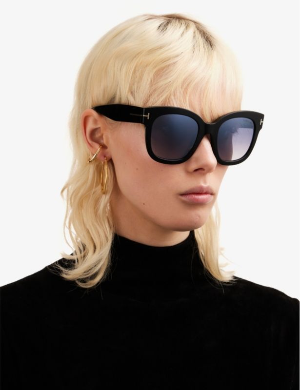 Beatrix square-frame sunglasses