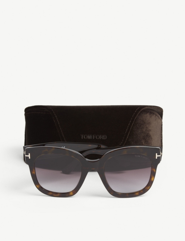 Beatrix square-frame sunglasses