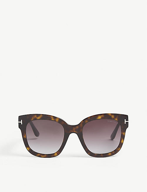 TOM FORD: Beatrix square-frame sunglasses