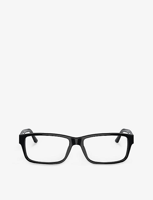 PRADA: PR16MV rectangle-frame acetate optical glasses
