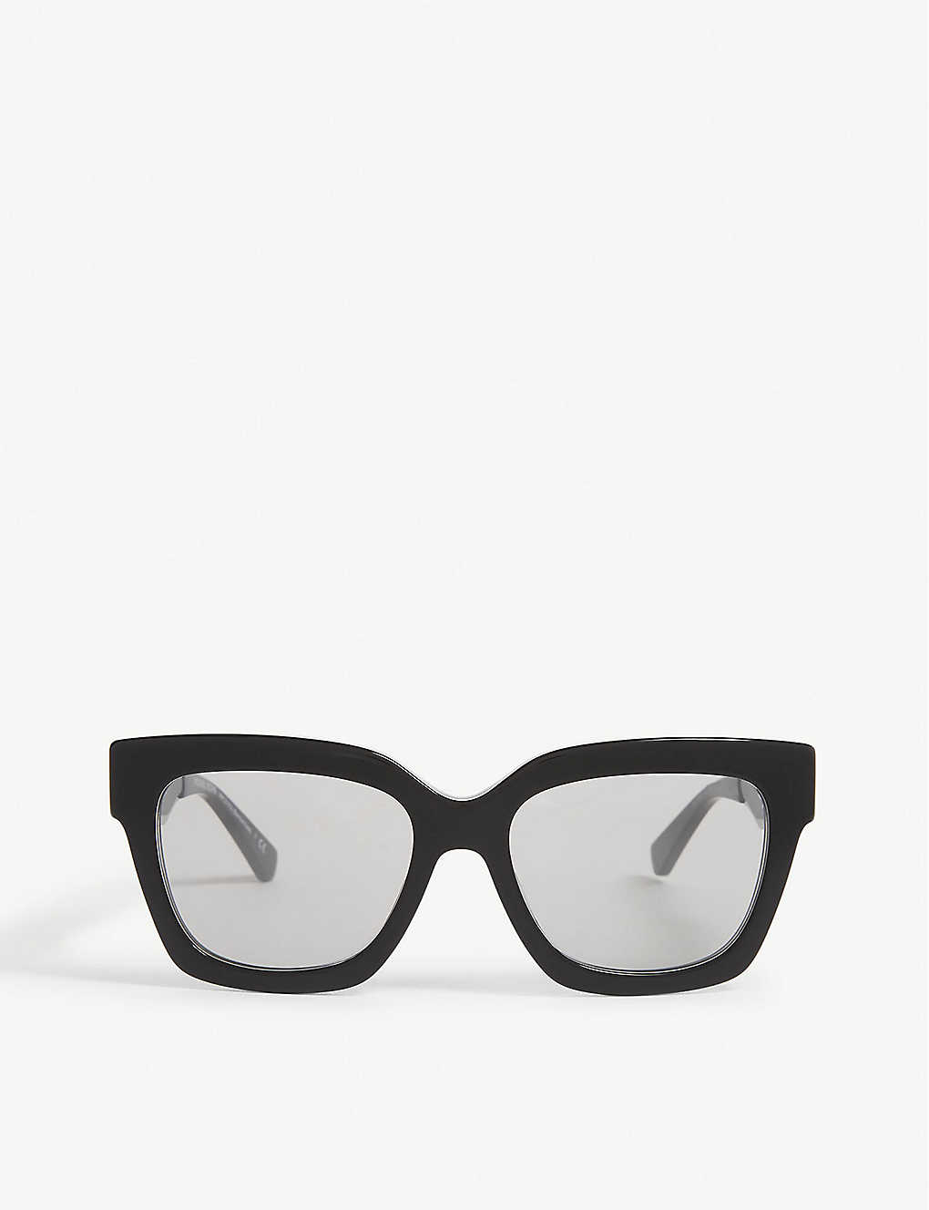 Shop Michael Kors Womens Black Cat-eye Frame Sunglasses