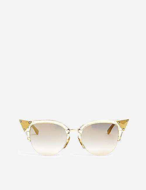 FENDI: Ff0041s round-frame sunglasses
