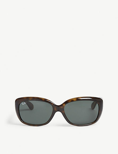 RAY-BAN: RB4101 Jackie Ohh rectangle-frame sunglasses