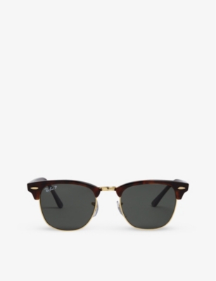 ray ban havana square sunglasses