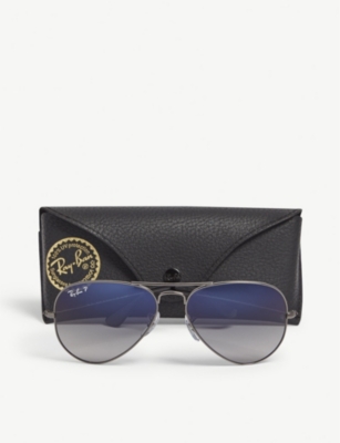 Ray Ban Rb3025 Aviator Sunglasses Selfridges Com