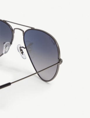 Ray Ban Rb3025 Aviator Sunglasses Selfridges Com