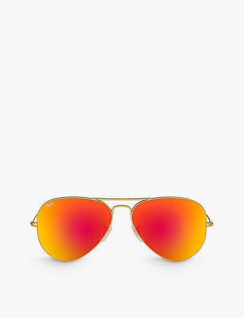 RAY-BAN: RB3025 aviator-frame sunglasses