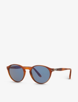 Shop Persol Men's Brown Po3092sm Phantos Sunglasses