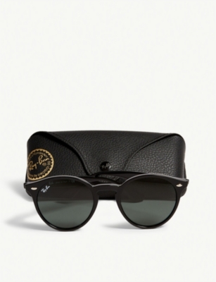 Ray Ban Rb2180 Phantos-frame Sunglasses In Black