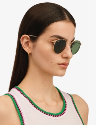 RAY-BAN: RB3447 phantos-frame sunglasses