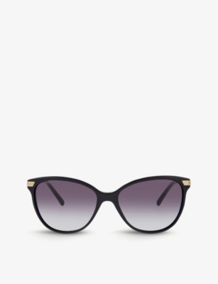 Burberry B4216 Square-frame Sunglasses In Black
