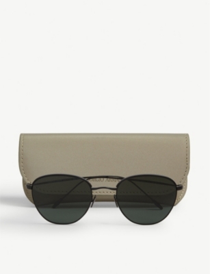 Shop Giorgio Armani Men's Black Ar6048 Square-frame Sunglasses