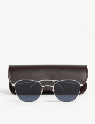 Giorgio Armani Mens Silver Ar6048 Square-frame Sunglasses In Silver