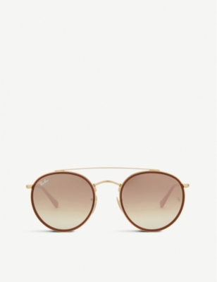 RAY-BAN - Rb3647 round-frame sunglasses 