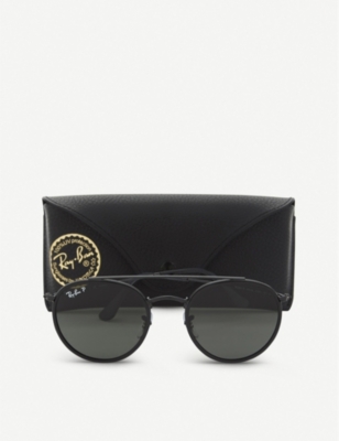 RAY-BAN: Rb3647 round-frame sunglasses