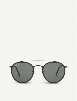 RAY-BAN - Rb3647 round-frame sunglasses 