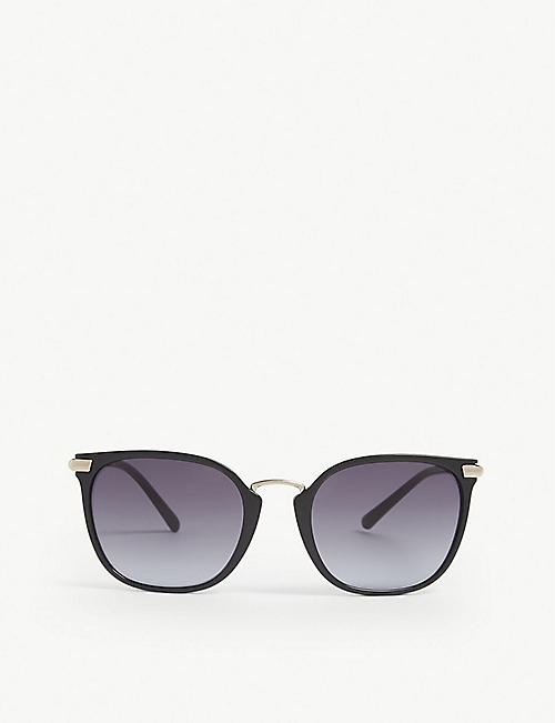 BURBERRY: Cat-eye frame sunglasses