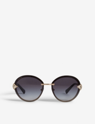 BVLGARI Bv6101 Divas' Dream oval-frame sunglasses