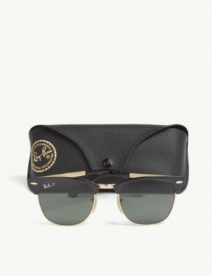 Ray Ban Rb3716 Square-frame Sunglasses In Black