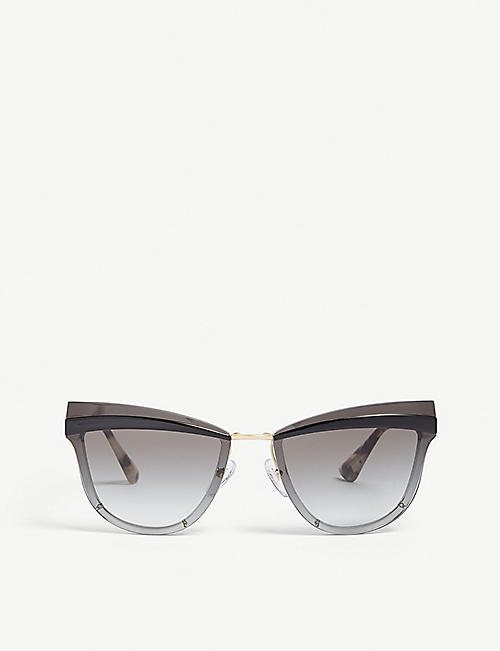 PRADA: PR12U cat-eye-frame sunglasses