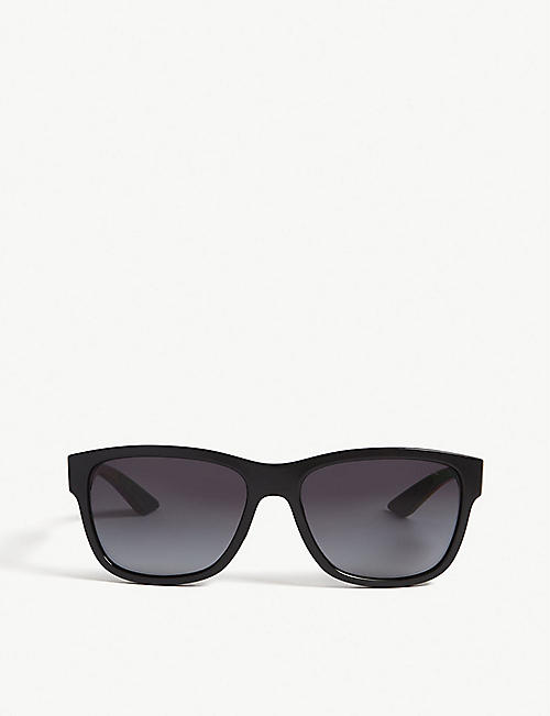 PRADA LINEA ROSSA: Square frame sunglasses