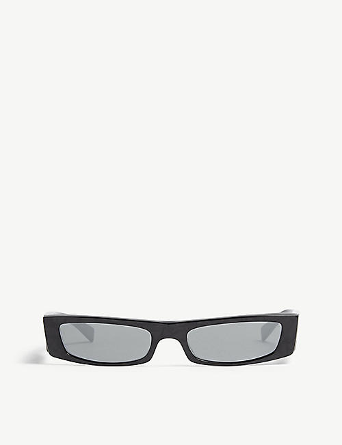 ALAIN MIKLI: Alain Mikli x Alexandre Vauthier A05039 Edwidge rectangle frame sunglasses