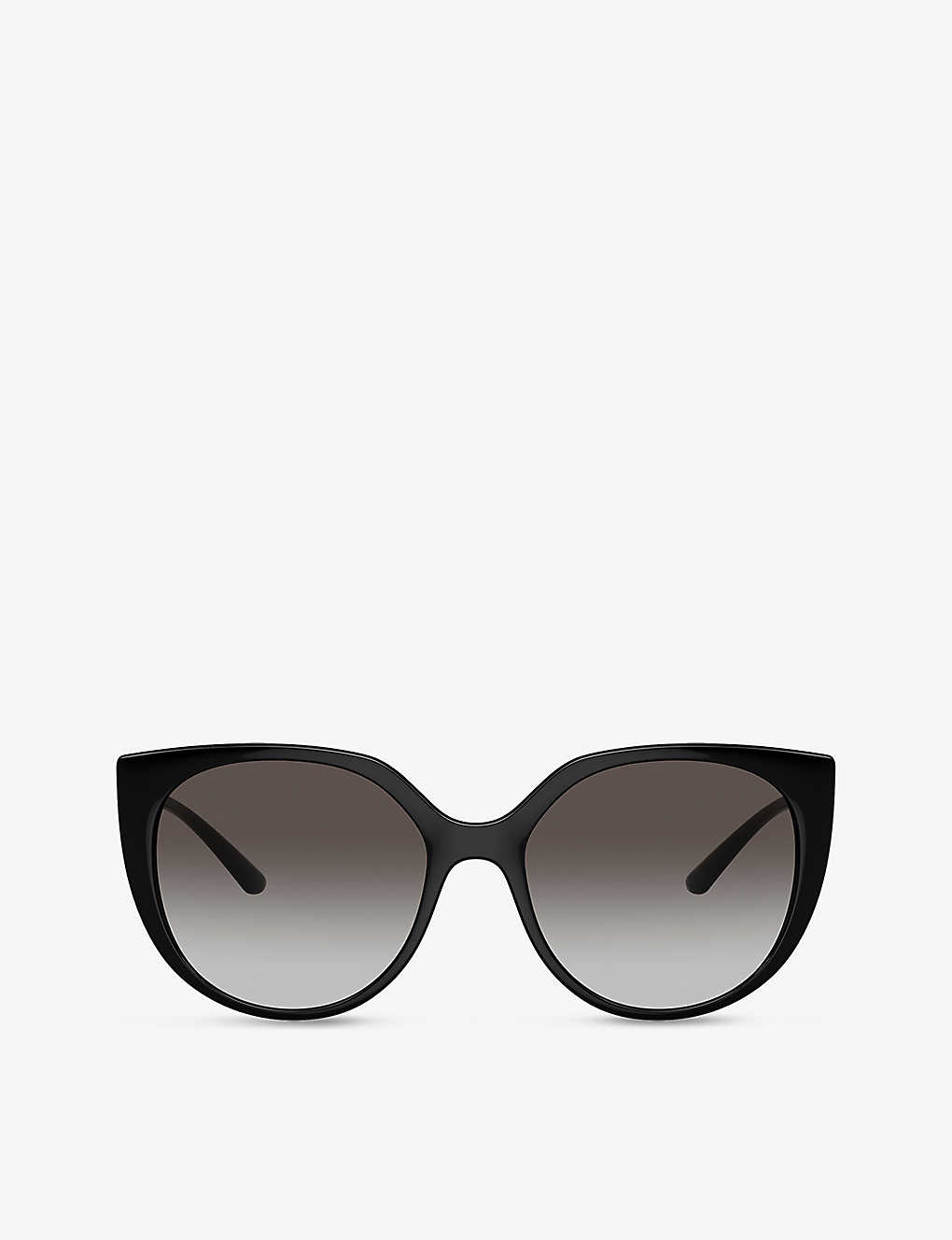 Dolce & Gabbana Dg6119 Butterfly-frame Nylon Sunglasses In Black