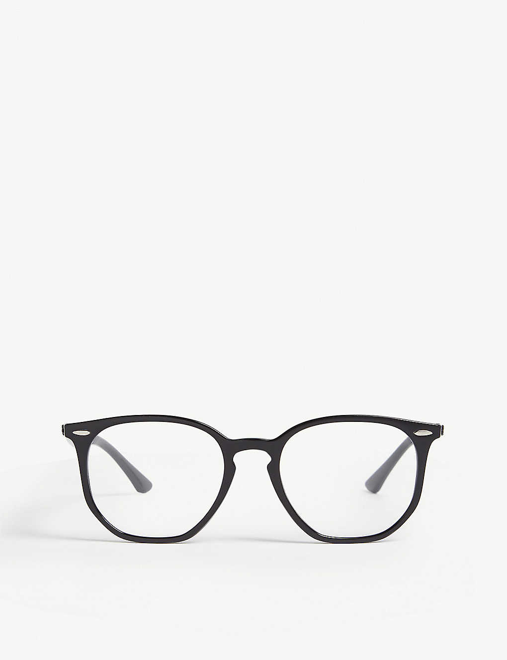 Ray Ban Rb7151 Square-frame Glasses In Black