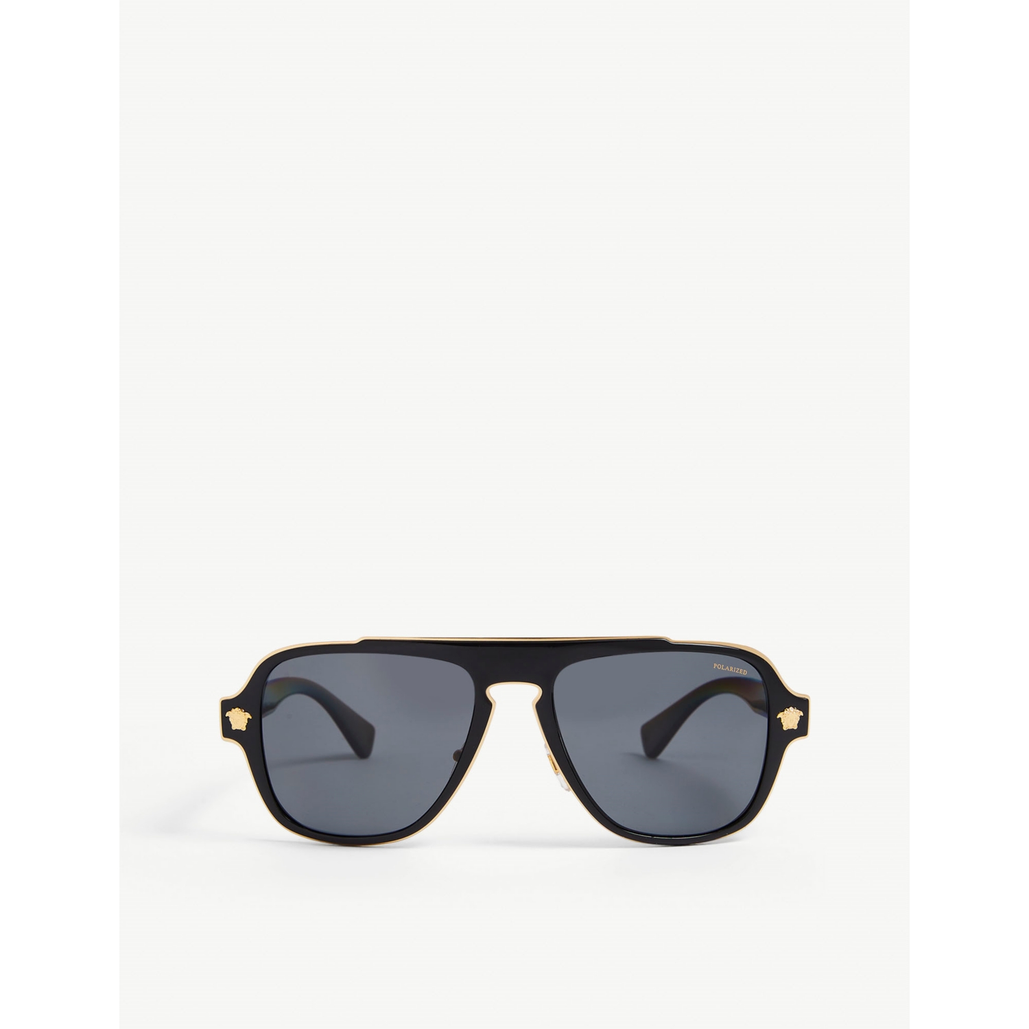 Versace VE2199 Square-Framed Metal Sunglasses