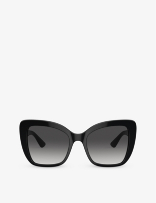 DOLCE & GABBANA: DG4348 butterfly-frame acetate sunglasses